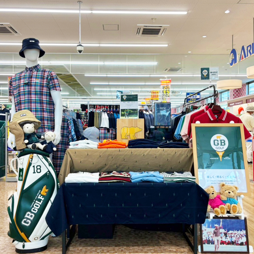 GB GOLF　</br> 有賀園ゴルフ NEW戸田店 / 高崎本店 POP UP STORE OPEN!