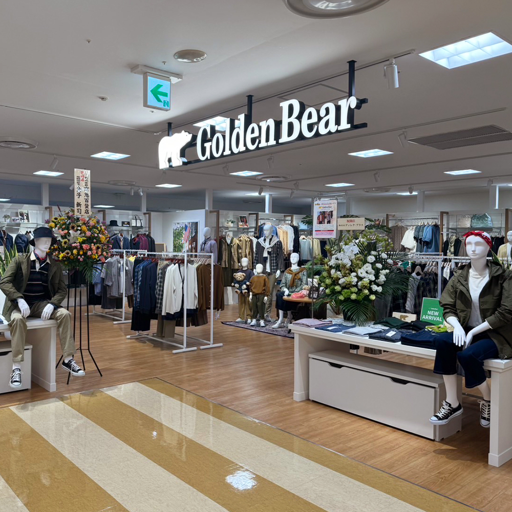 Golden Bear　</br>京急百貨店 リニューアルオープン !!