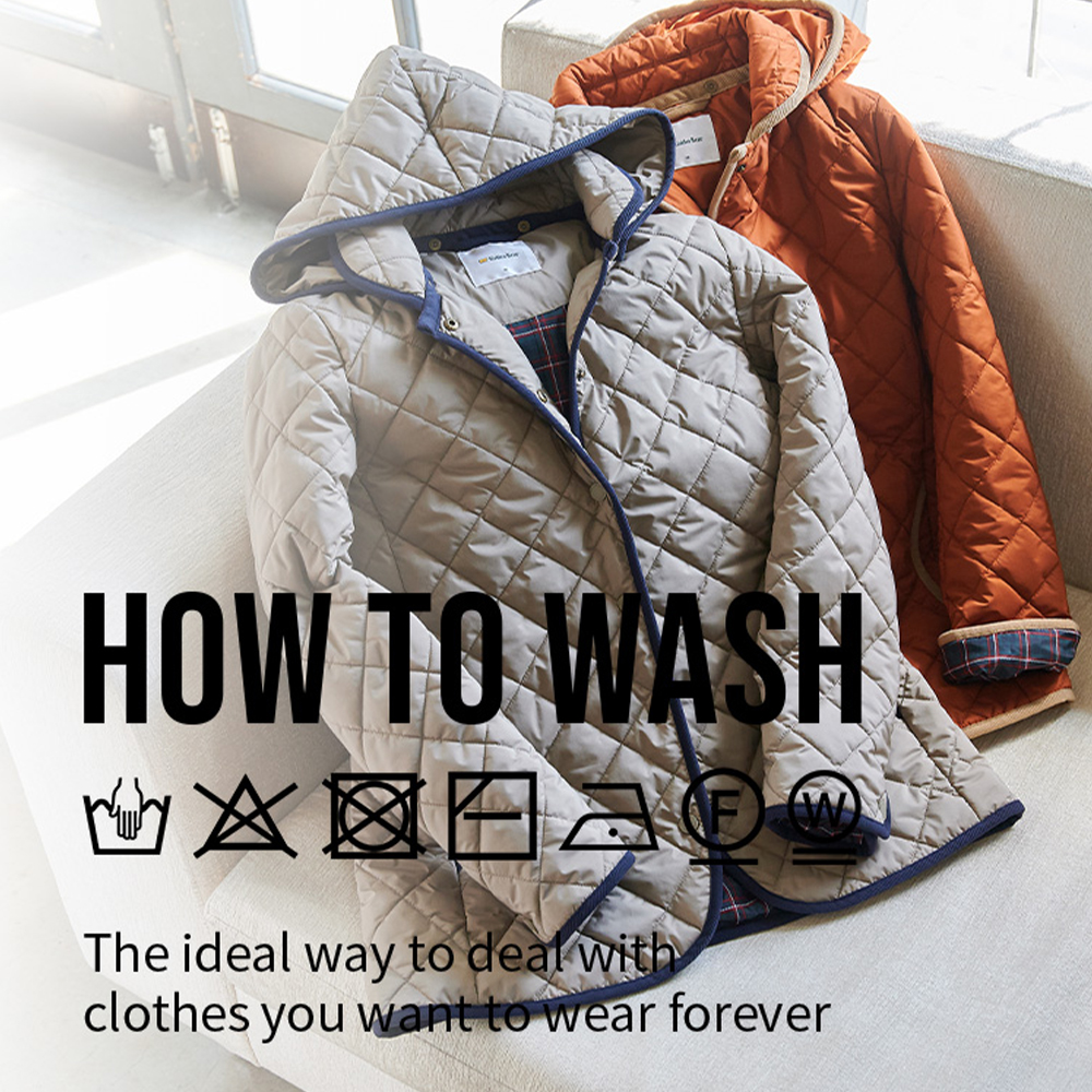 Golden Bear　</br>HOW TO WASH – キルトジャケット編 –