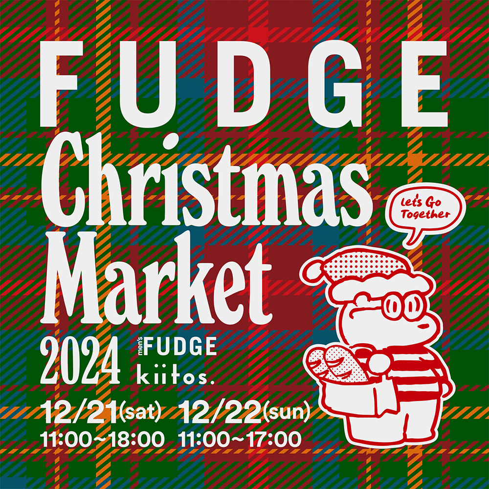 Golden Bear　</br>FUDGE Christmas Market に出展いたします